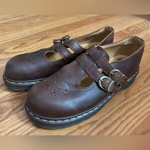 Dr. Martens Dark Brown Leather Loafers